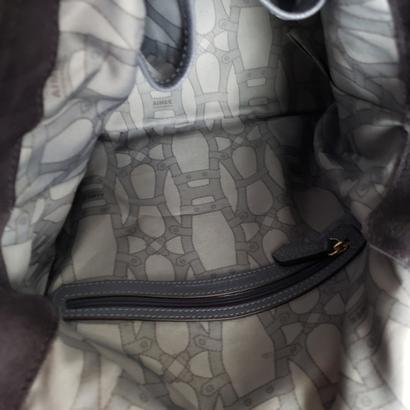 AIMEE KESTENBERG Leather/Suede Hobo Purse - Picture 4 of 15